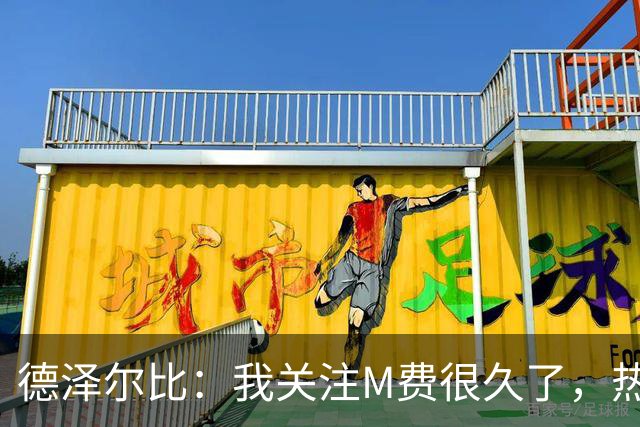德泽尔比：我关注M费很久了，热刺会很适合他继续成长